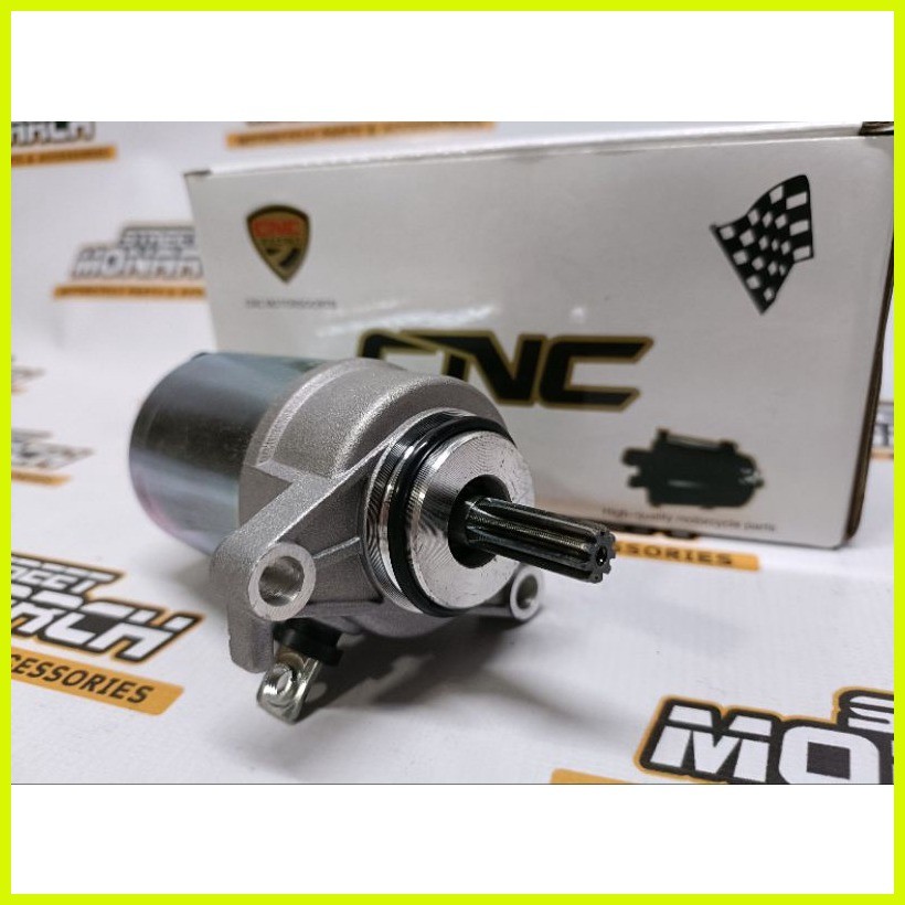 ♈ ﹊ CNC STARTER MOTOR ASSY FOR MIO I 125/M3/SOUL I 125 GT/NMAX/AEROX/SZ ...