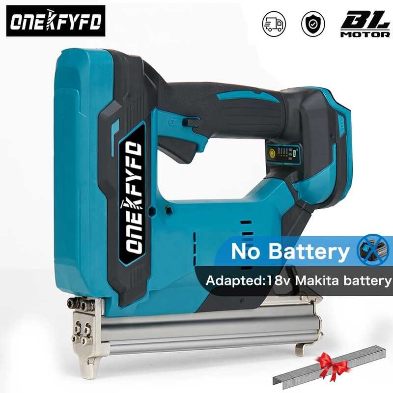 Brushless Electric 422J U Staples Wireless Gun Stapler Nailer UShape