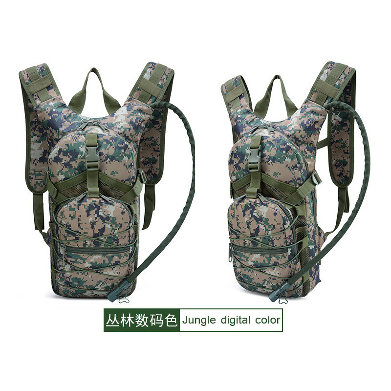 Lightweight Tactical Water Bag Camel Survival Backpack Hiking Pouch