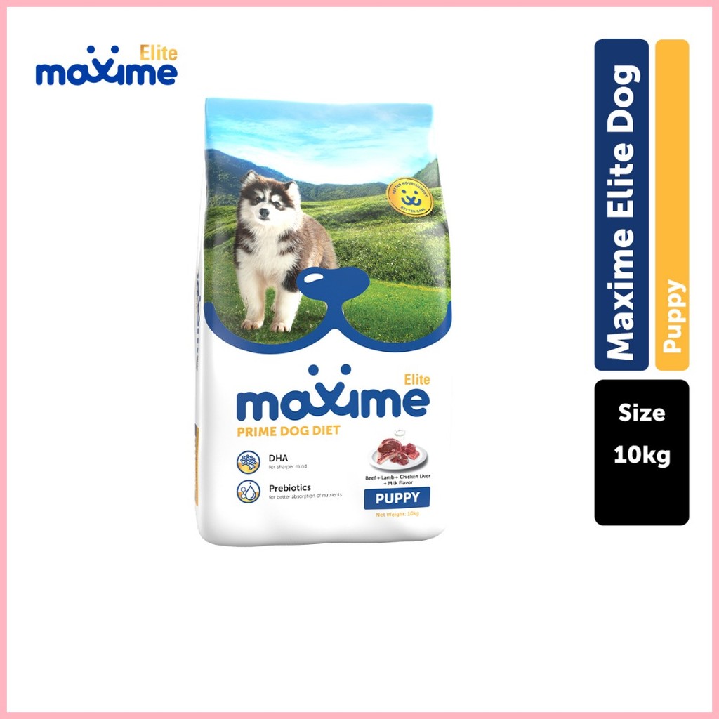 Maxime Elite Dry Dog Food Puppy (Beef, Lamb, Chicken Liver & Milk