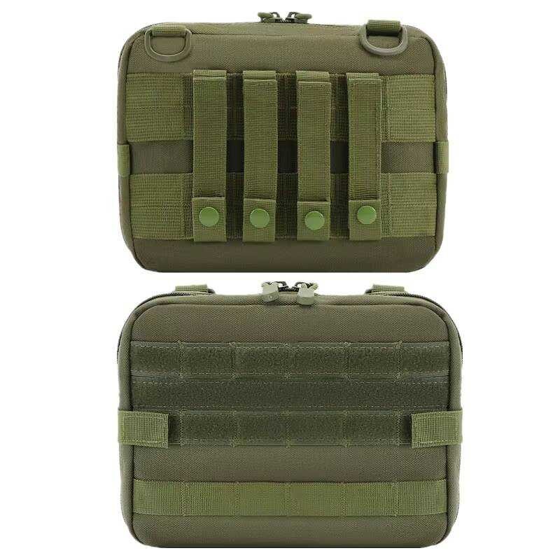 Jueachy Molle Pouch, Double Layer Tactical EDC Molle Pouch Grote