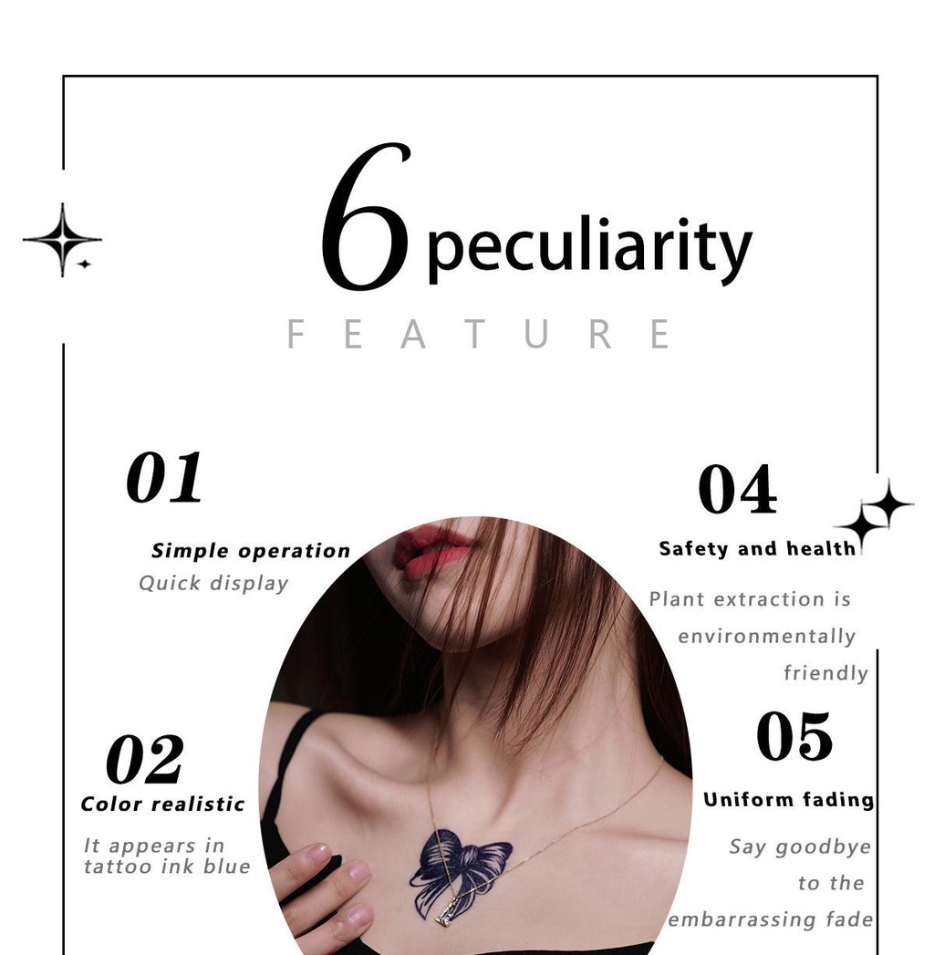 Pagpapadala mula Bulacan Temporary tattoo sticker ZOAR-55【dark style ...