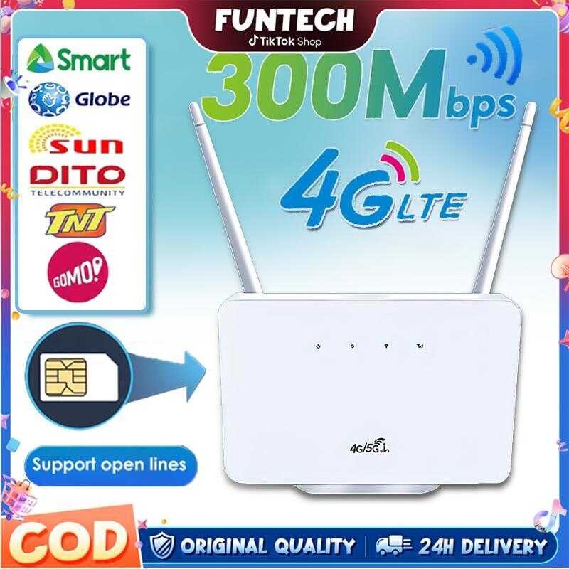 Open Lines A30 4G SIM Card WIFI Modem 300 Mbps Home Use Network For ...