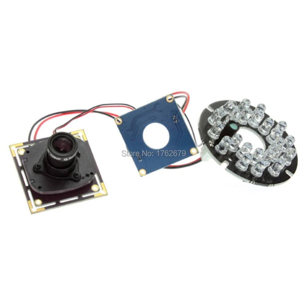 lens 12mm 5MP 2592 x 1944 night vision webcam C CMOS OV5640 24pcs IR ...