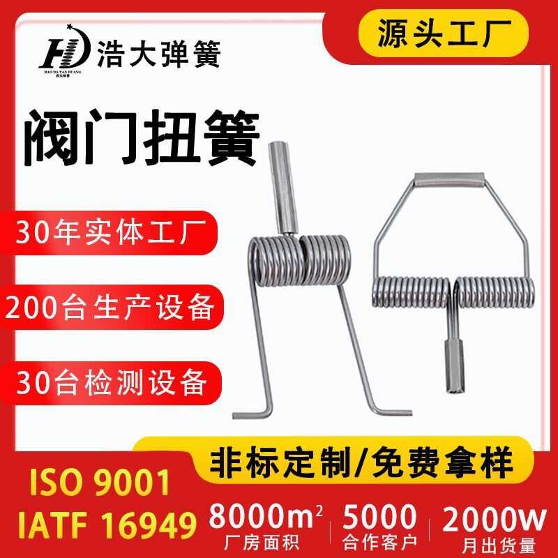 Valve Torsion Spring Large Wire Diameter Shaped Spring Thick Wire ...