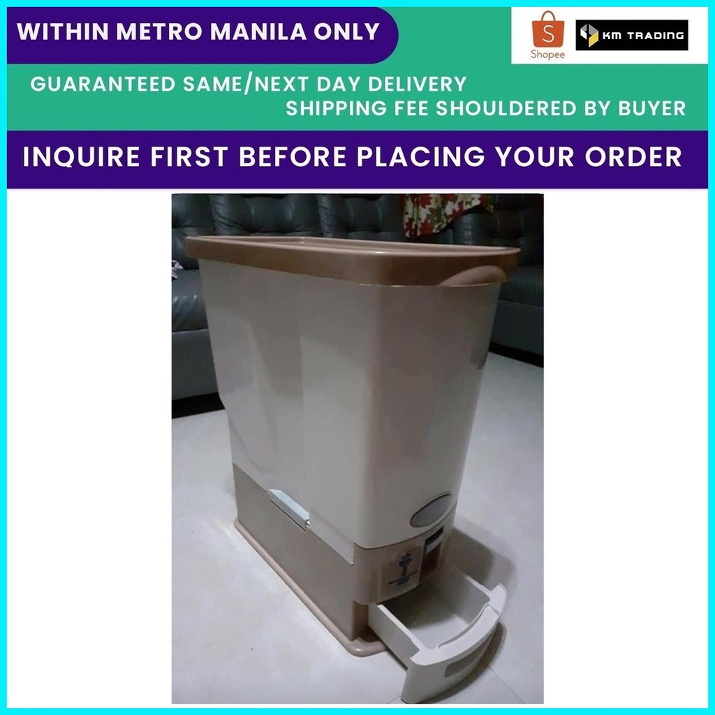 Clean Club Rice Dispenser 28KG (Metro Manila only SF C/O Buyer ...