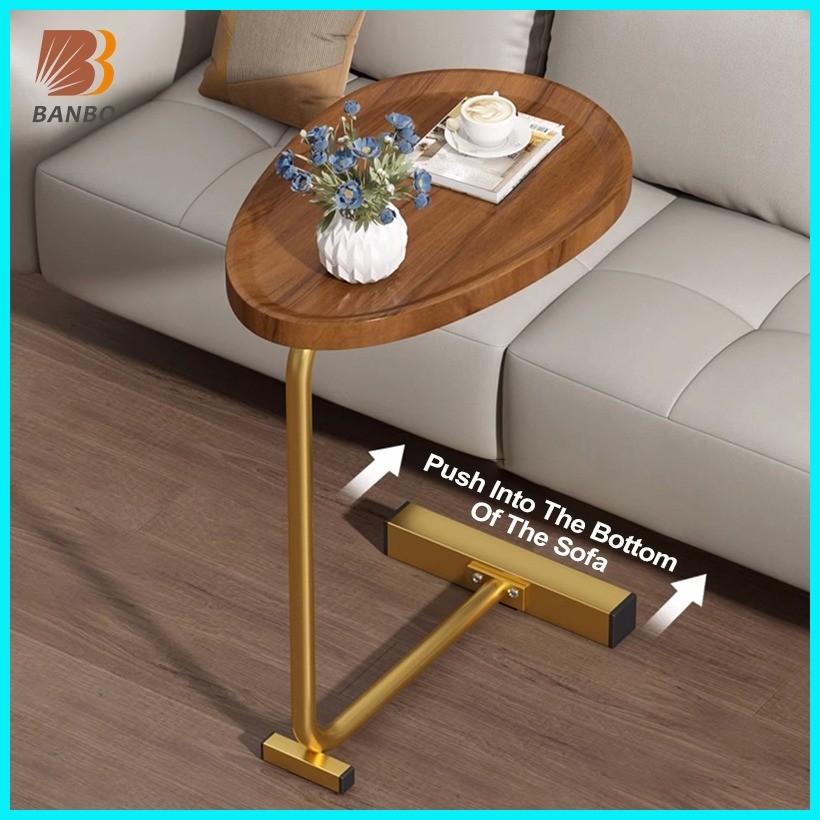 Side table small coffee table mobile tea table mini sofa side cabinet ...