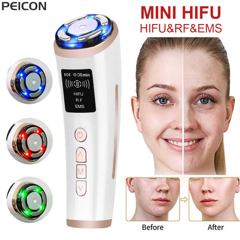 Face Mini Facial Radio Ultrasound Lifting RF High Frequency Skin ...