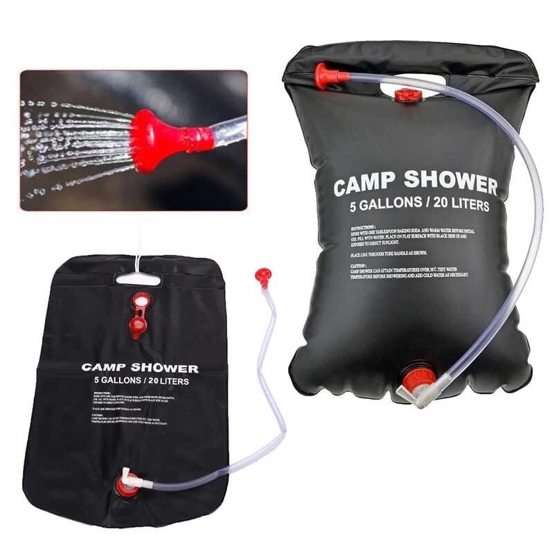 Portable 20L Camping Shower Sa Labas Travel Hiking BBQ Cyc*g Beach ...