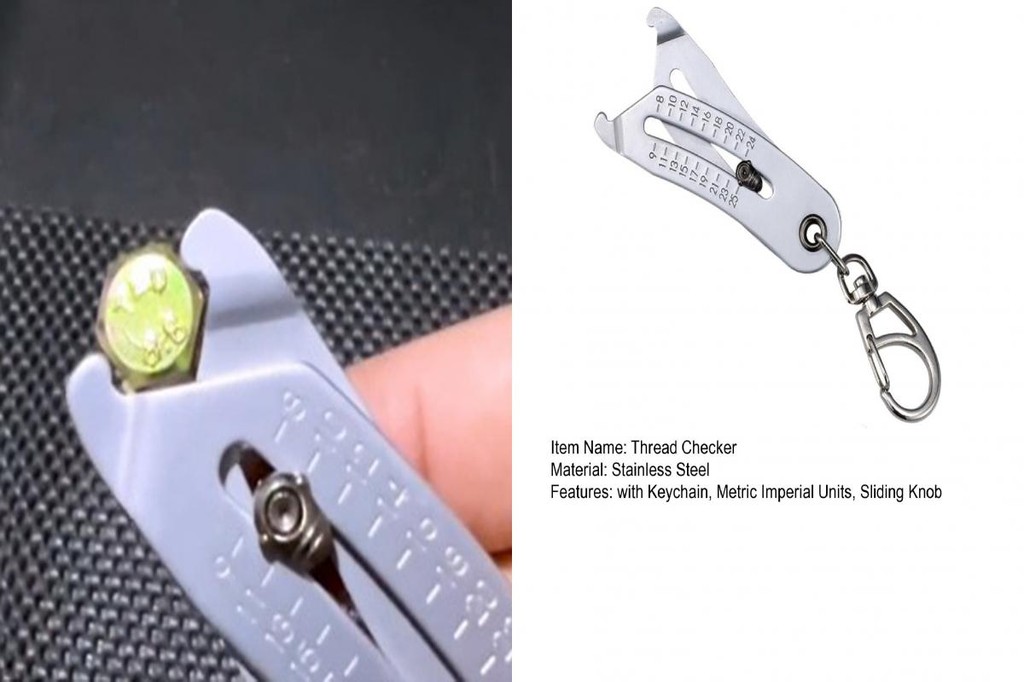 FreShone Easytoread Thread Checking Tool for Screw Nut Bolt