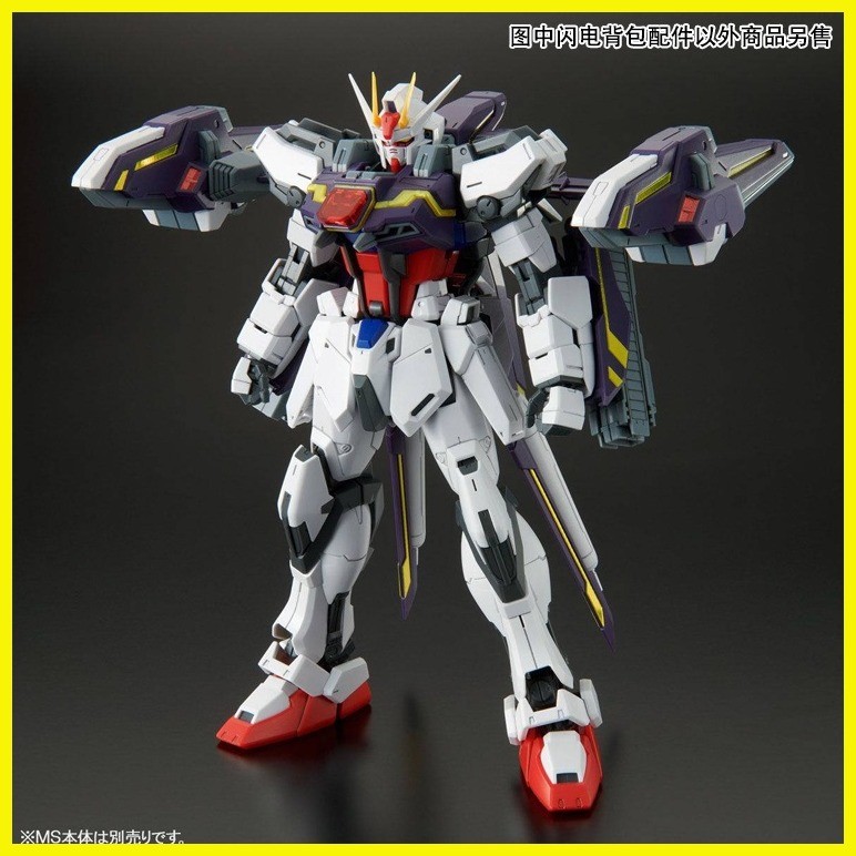 ☑ ♙ Premium Bandai Gundam MG 1/100 Lightning Striker For Aile Strike