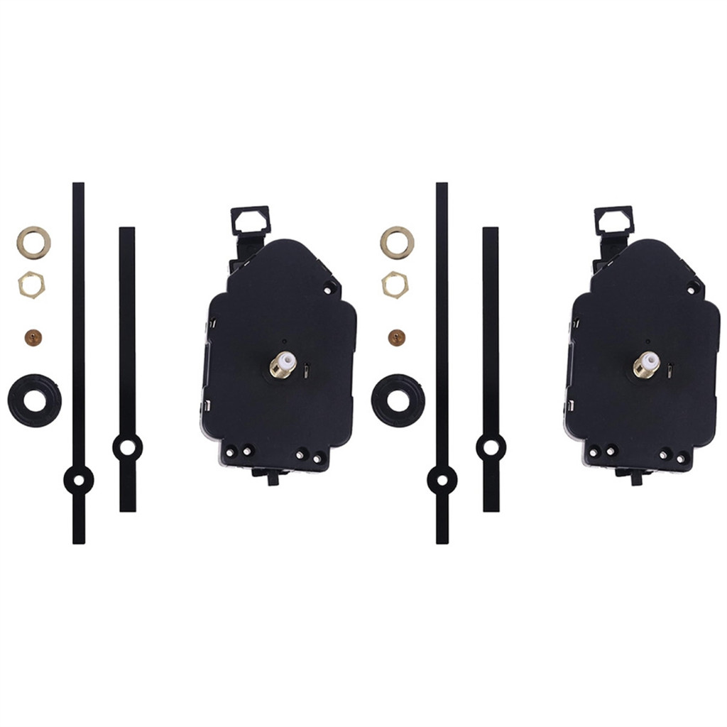 2 Set DIY Kit Oscillating Movement With Hands Quartz Clock Repair ...