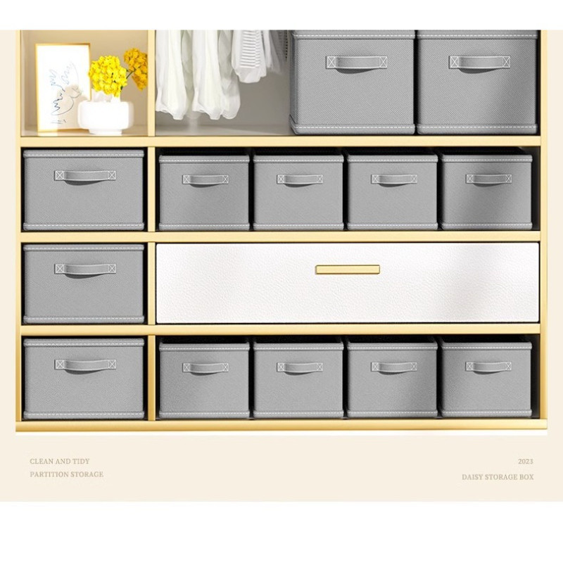 Large Foldable Clothes Organizer Household Storage Box for Clothes ...
