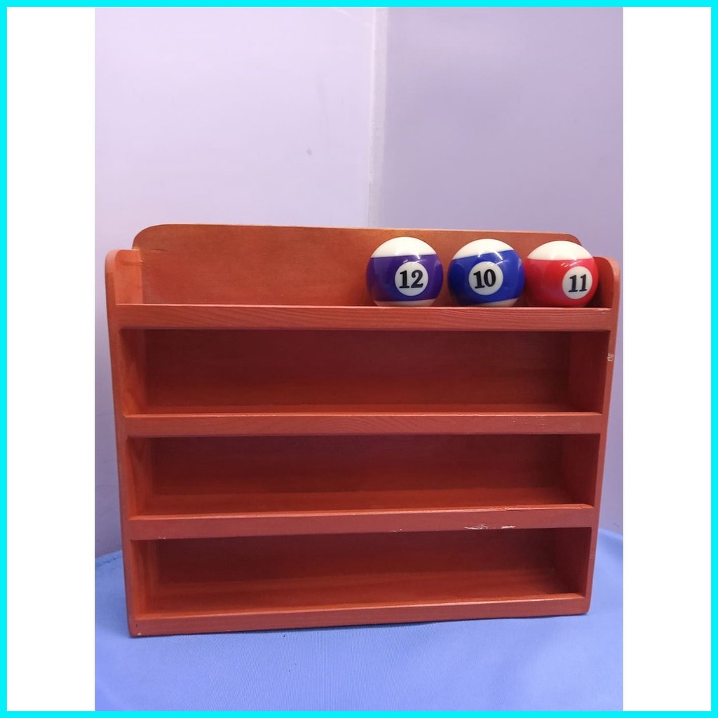 WOODEN BALL RACK / BILLIARD BALL ORGANIZER / GAMIT SA BILYARAN ...
