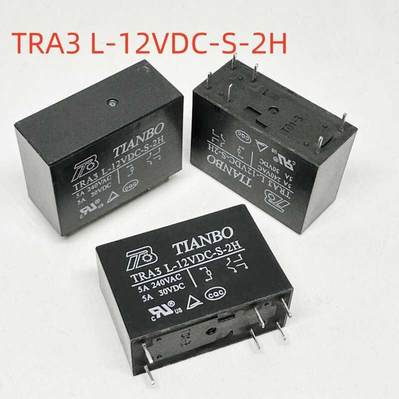 Brand new original 6-pin dual set 5A relay TRA3 L-12VDC-S-2H 14F2A-12V ...
