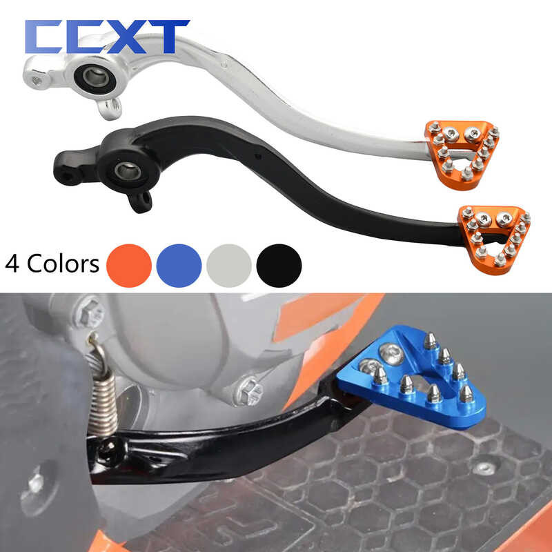 Motorcycle CNC Aluminum Rear Brake Lever Pedal Foot Rod Husqvarna TC TX ...