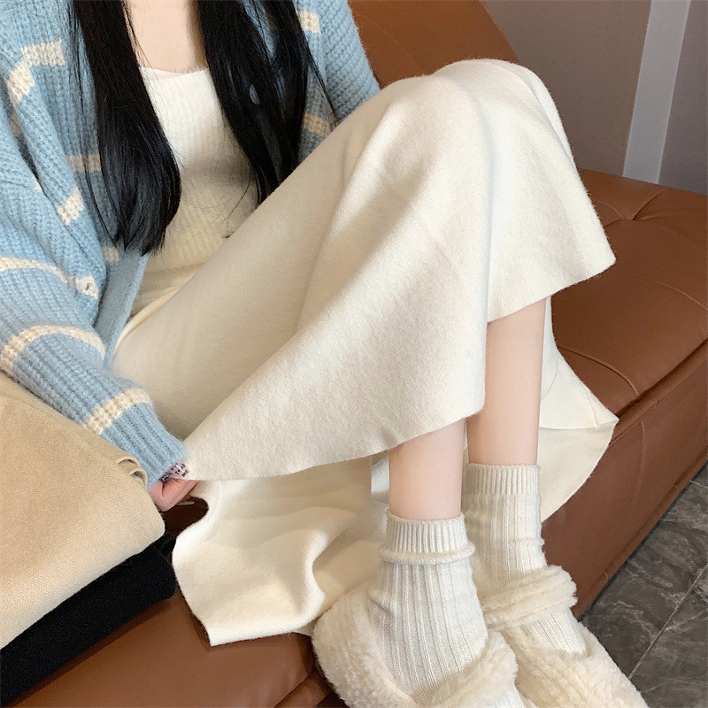 【Ready Stock】Korean Fashion High Waist Fishtail Skirt For Women Sexy ...
