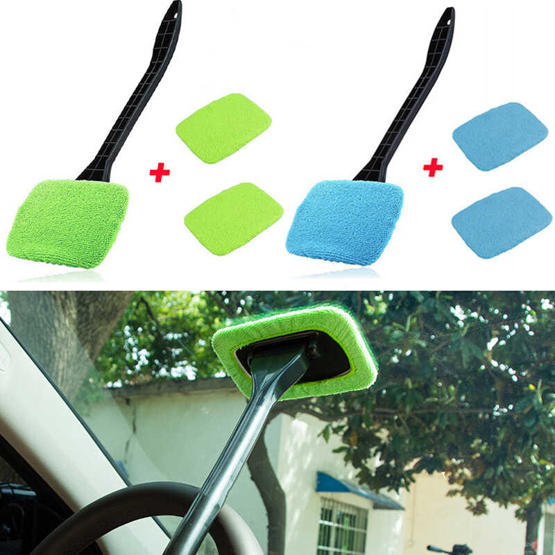 Window Brush Kit Auto Cleaning Wash Tool With Long Handle Windshield