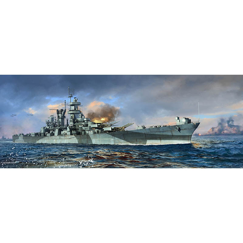 TOUCAN RC HOBBY Trumpeter 06738 1/700 Us Navy Alaska Cb-1 Warship Battlecruiser Static Model Kit, TP-DA-06738