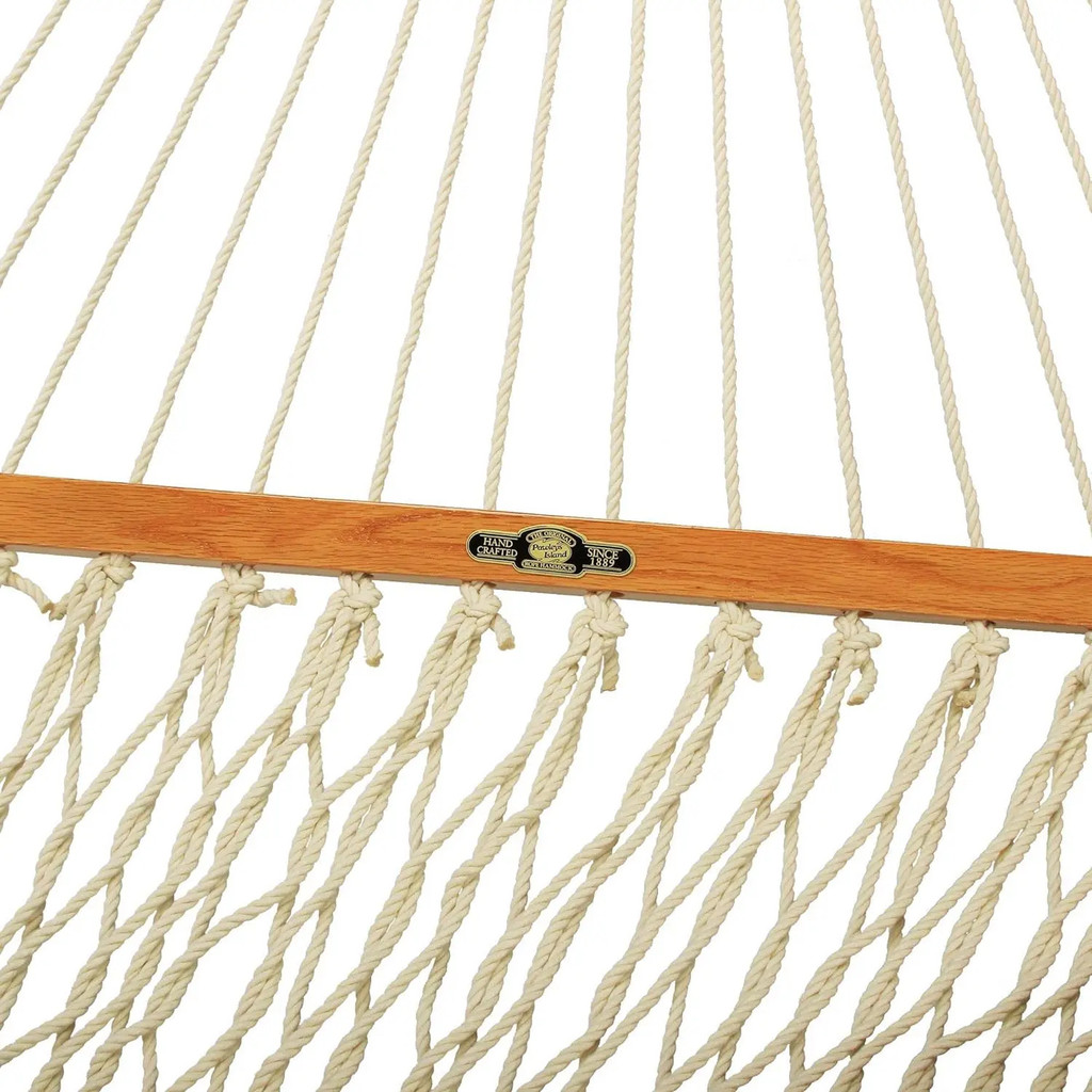 34 13Dcot Large Oatmeal DURACORD Rope Hammock With Free Extension ...