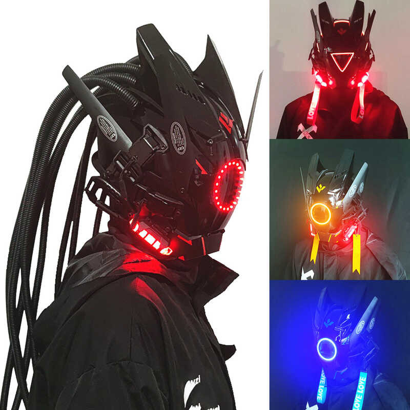 Mga Ilang-Estilo Pipe Dreadloc Cyberpunk Cosplay Shinobi Mask Special ...