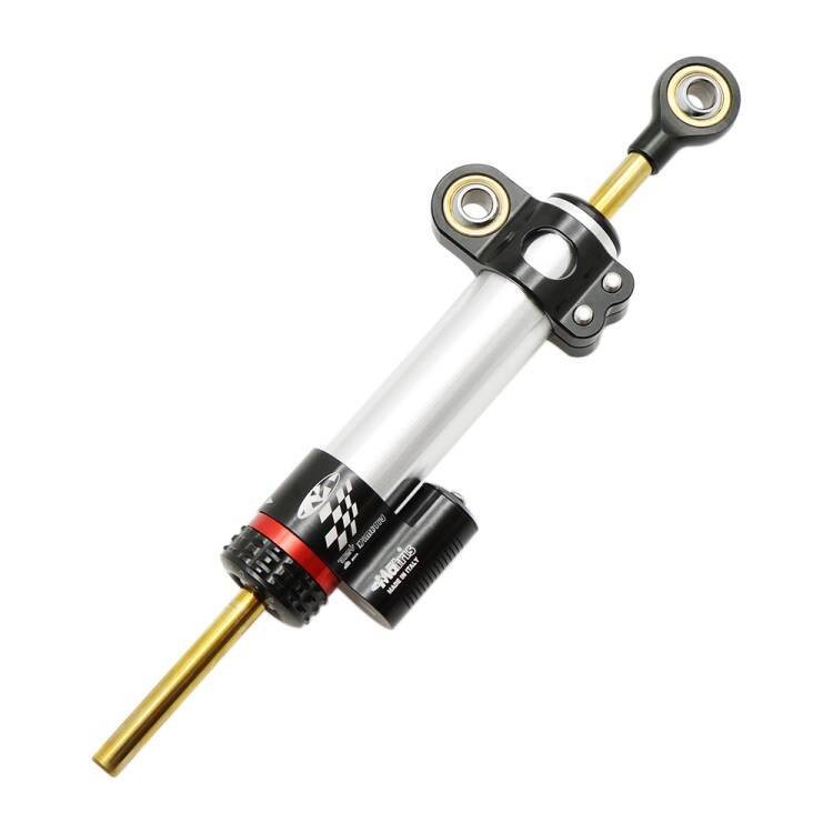 Universal Motorcycle Carbon Fiber Steering Damper Anti-Sway Balance Bar ...