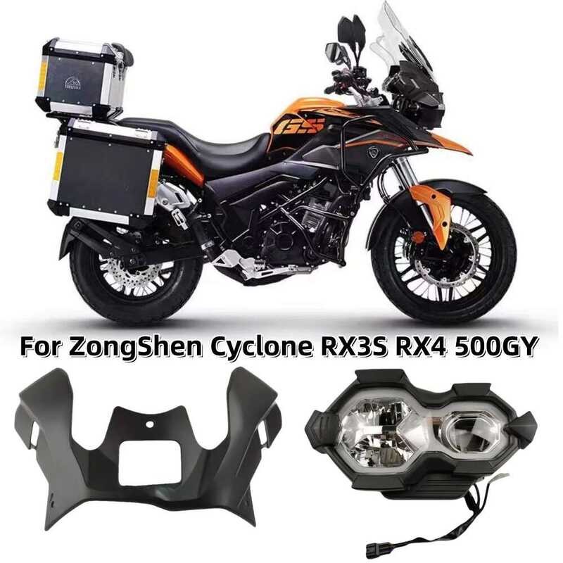 Headlight NEW LED For ZongShen Cyclone RX3S RX4 500GY Headlight Cyclone ...