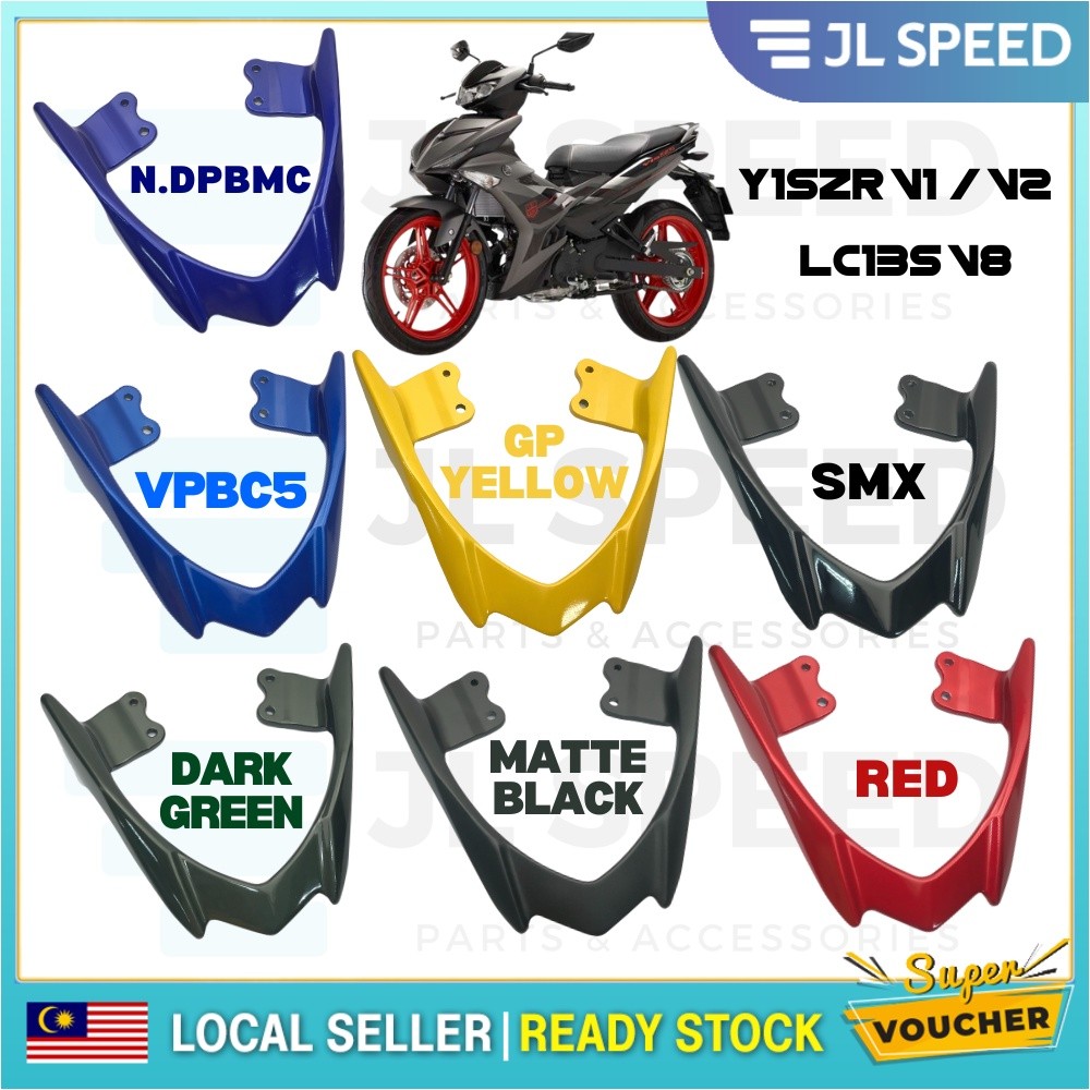 YAMAHA Y15 Y15ZR V1 V2 LC135 V8 FI HANDLE SEAT REAR SPOILER L BAR BESI ...