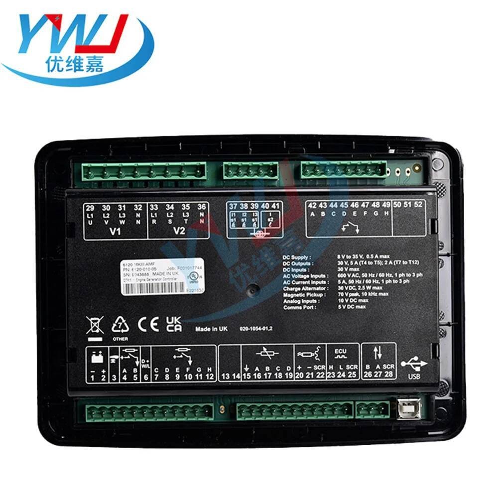 Sea Deep Original DSE6120 III AMF Controller DSE 6120 Auto Start Diesel ...