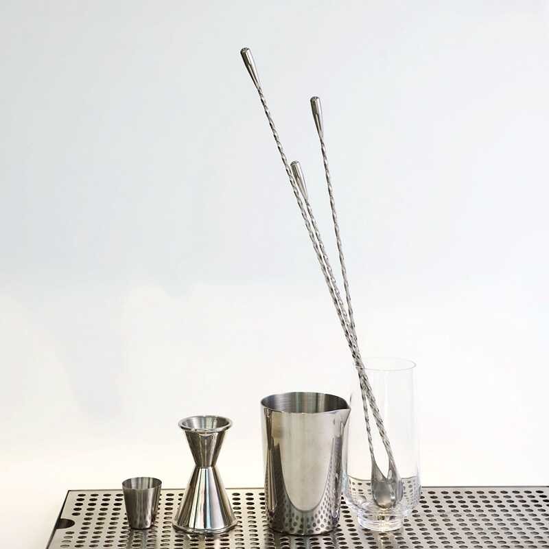LY Bar e Mi Stainless Steel Rdrop Bar Spoon Threaded Bar Spoon Stirring ...