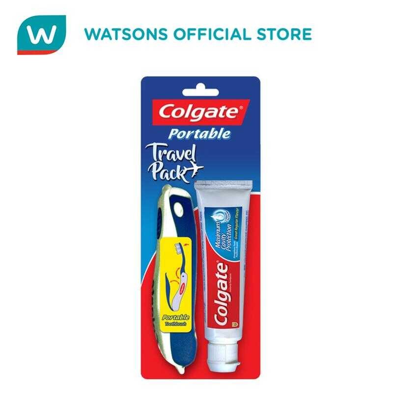 Asz-043 COLGATE Portable Toothbrush With Free Toothpaste 37G | Shopee ...