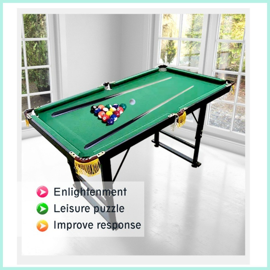 Billiard Table Set Mini Billiard Table For Kids/adult Wooden Tabletop ...