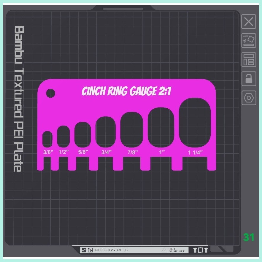 Binding Ring Gauge 2:1 Cinch Wire Size Guide for Bookbinding | Shopee ...
