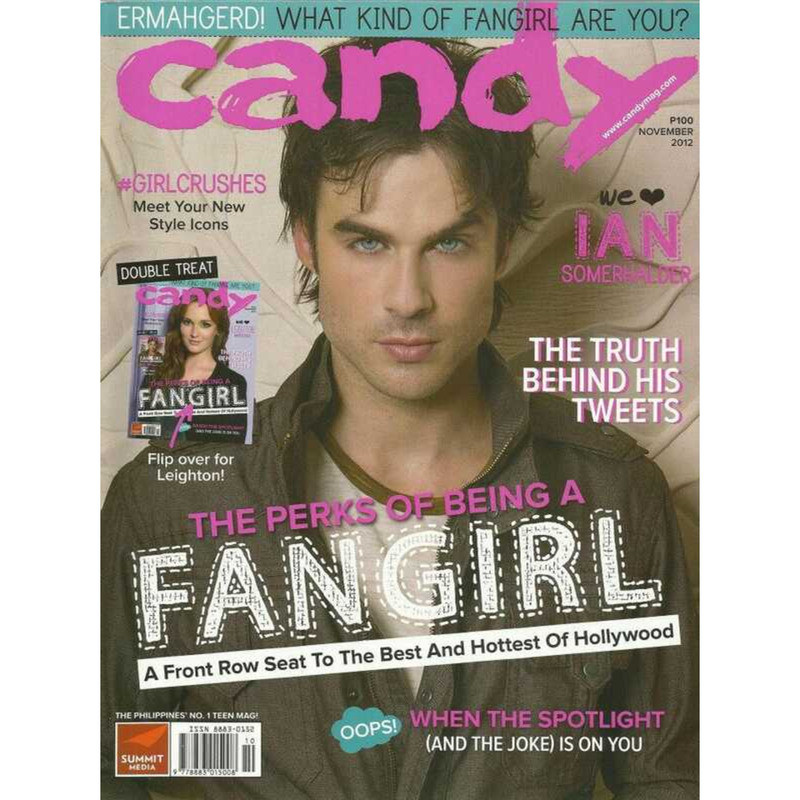 Candy Magazine November 2012 IAN SOMERHALDER 7E0 | Shopee Philippines