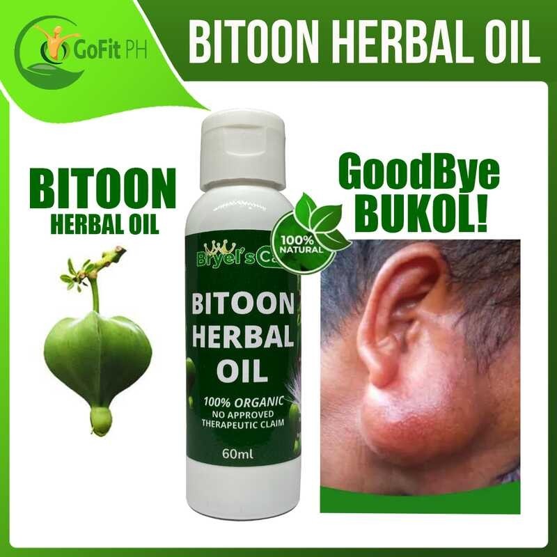 HL Malinaw na BITOON Herbal Oil 60 ml BITUON Gamot sa Bukol CYSTS ...