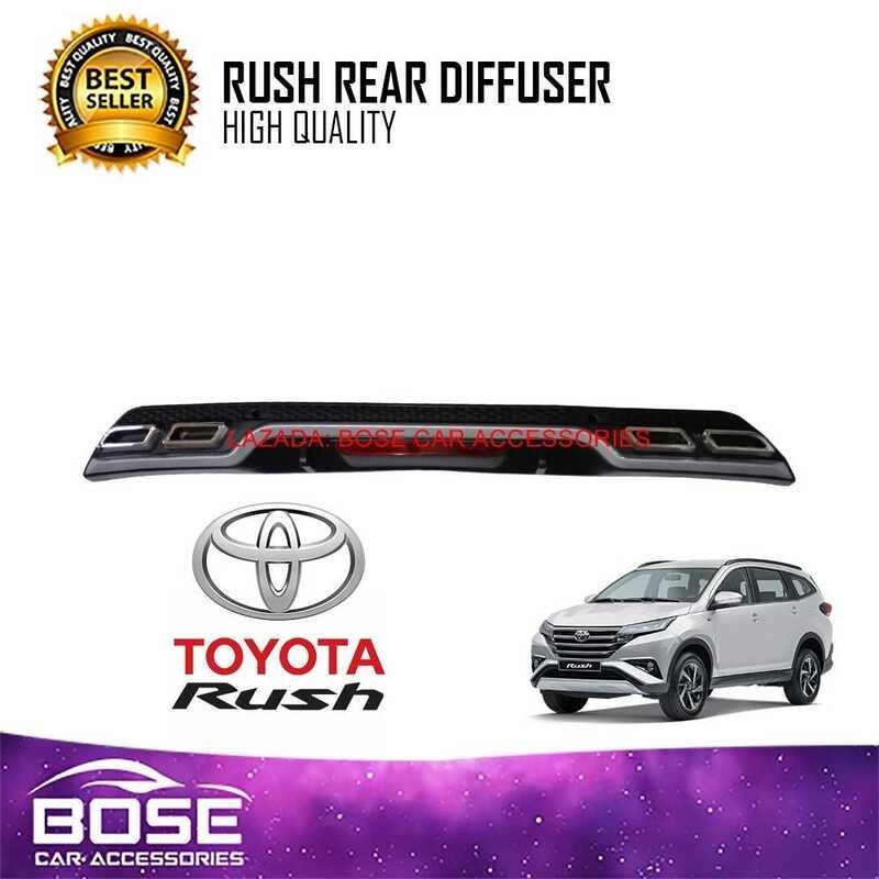 Bumper Rear Diffuser Para Toyota Rush 2018 2019 2020 2021 2022 2023 ...
