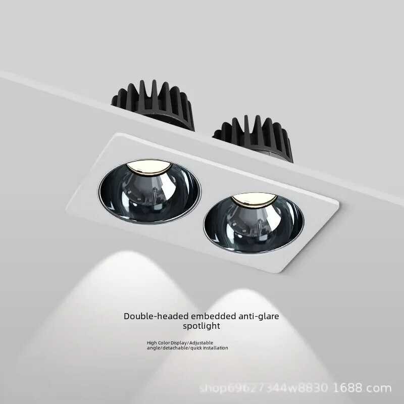 Double-headed Led Spotlight Adjustable Beam Angle For Internal Outdoor ...