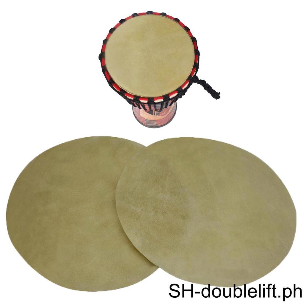 Faux Buffalo Leather Drum Head Skin African Konka Drum for Bongo Drum ...