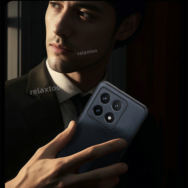 Xiaomi14T Pro 5G Matte Leather Texture Casing For For Xiaomi 14T 13T