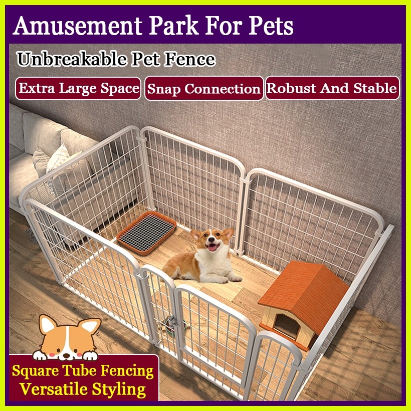 Dog Fence Indoor Dog Cage Dog Playpen Fence Pet Playpen Fence Of Easy