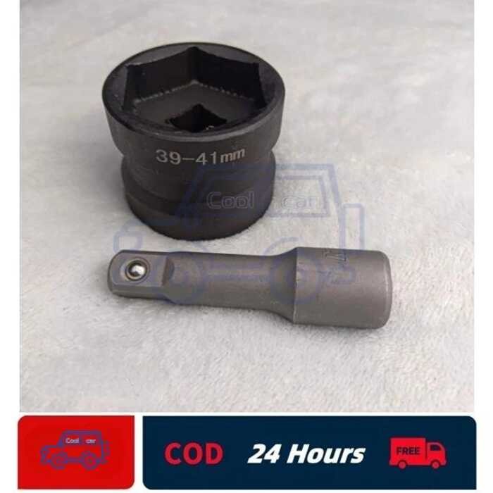 Dc9 【Cod】Heavy-Duty Torque Socket 39X41mm And 3 Inches Extension Set 1/ ...