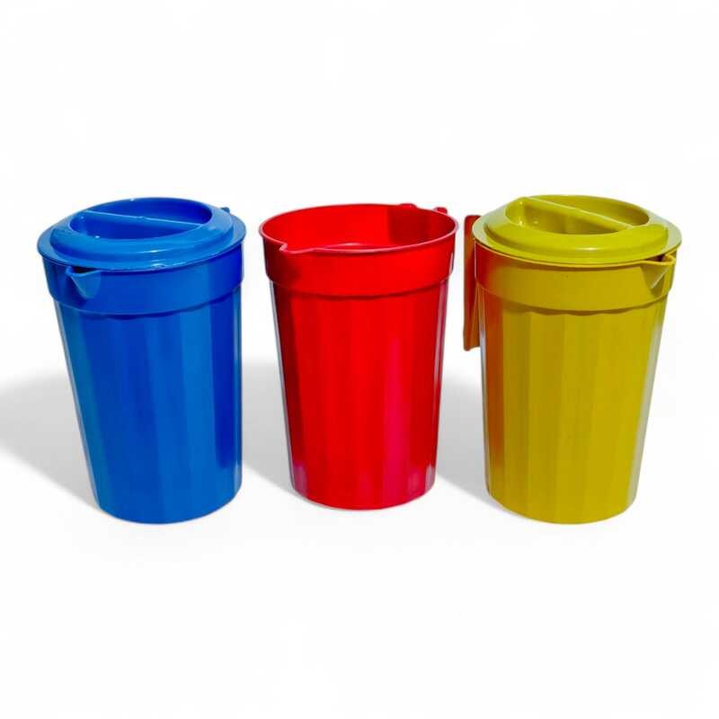 CASA VIDA Multipurpose Reusable Plastic Colorful Transparent/Opaque ...