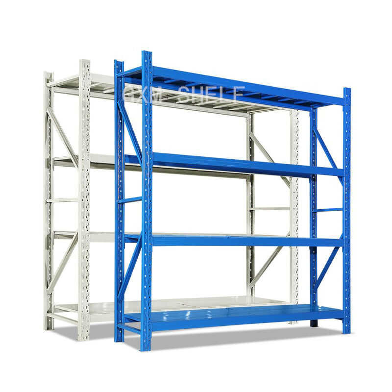4 Industrial Shees 200Kg Per Layer Heavy Duty Shelf Display Cold-Rolled ...