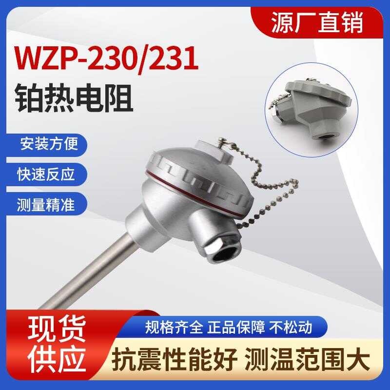 PT100WZP230 Temperature Sensor Rod Armored Thermocouple Platinum ...
