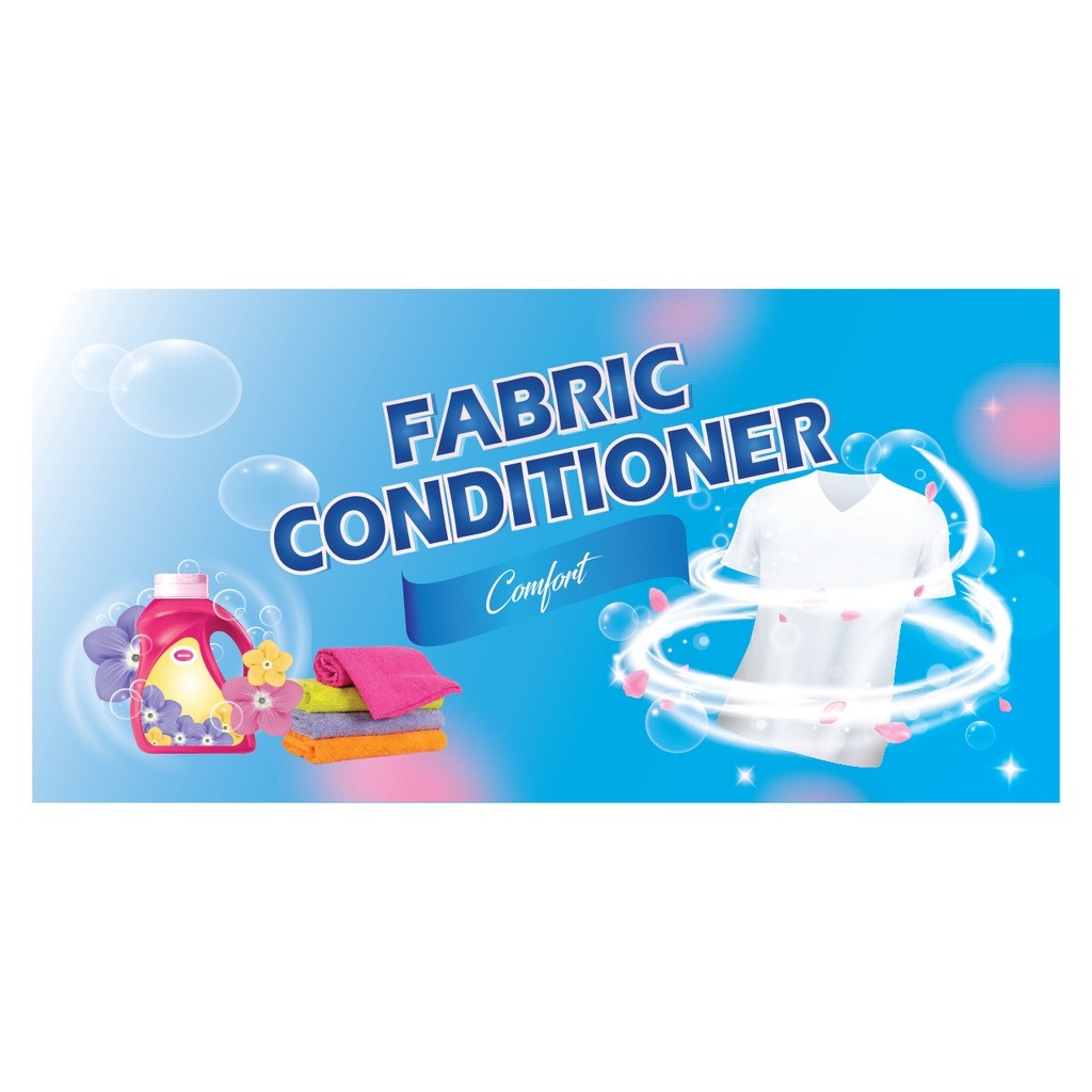 Sticker label for Fabric Softener 2x4 1 liter water proof | Shopee ...
