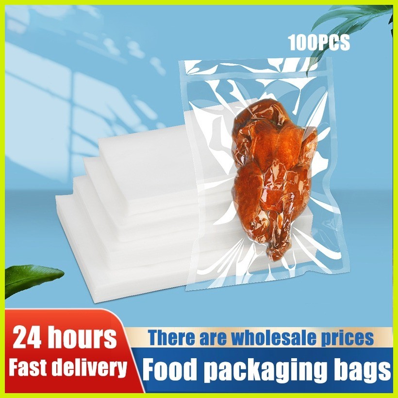 ۞ 100 Pcs Vacuum Pouch / Vacuum Bag / Vacuum Sealer BPA Free