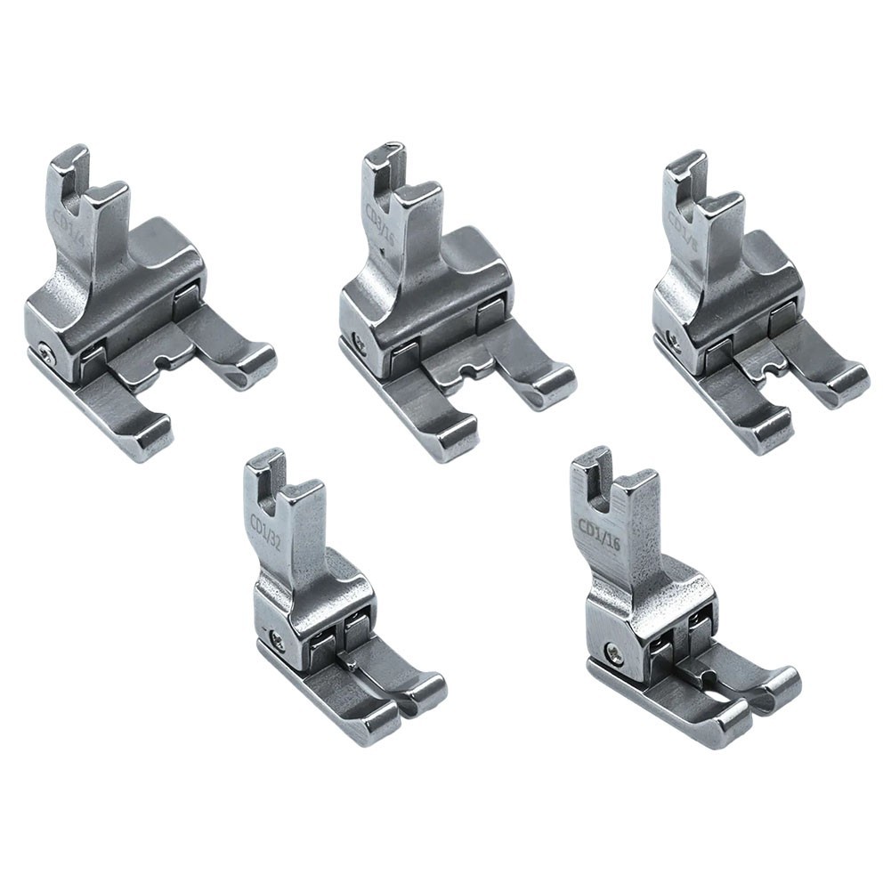 [OME] Sewing Left And Right All Steel Presser Foot 1mm To 6mm Size