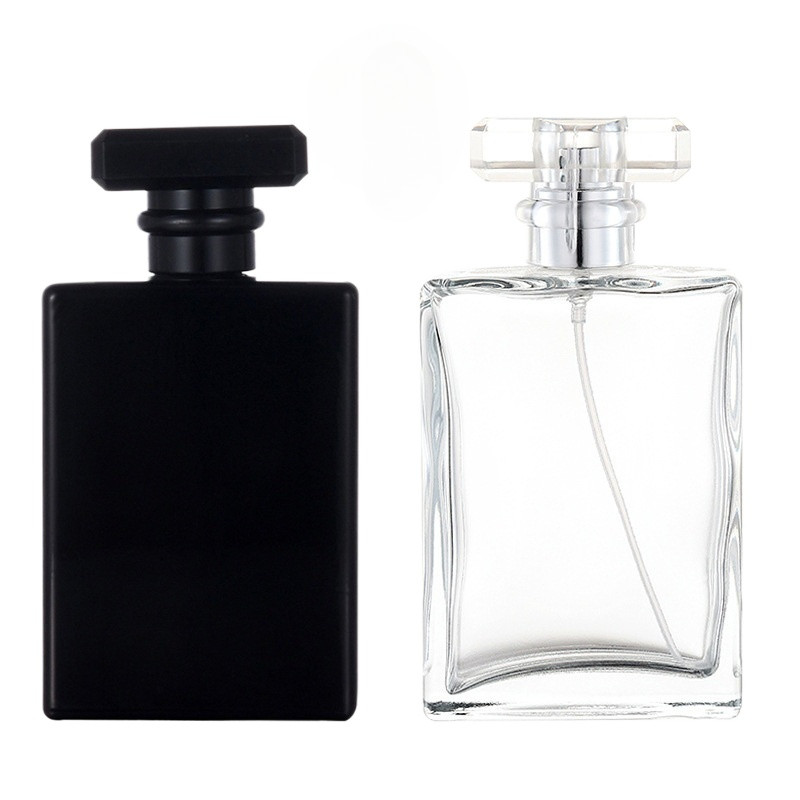 100ML Large Capacity Empty Perfume Bottle Refillable Glass Fine Mist