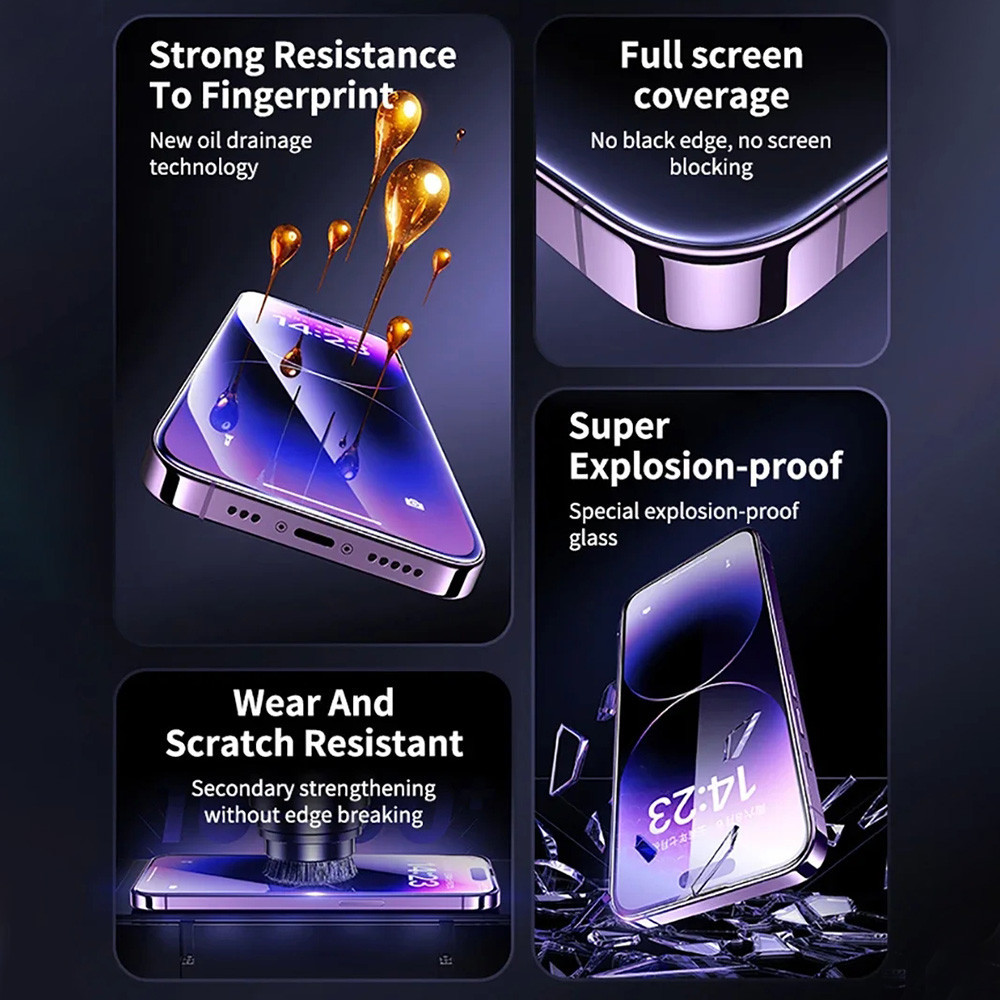 High End Dust Free Installation Screen Protector For IPhone 11 12 13 14