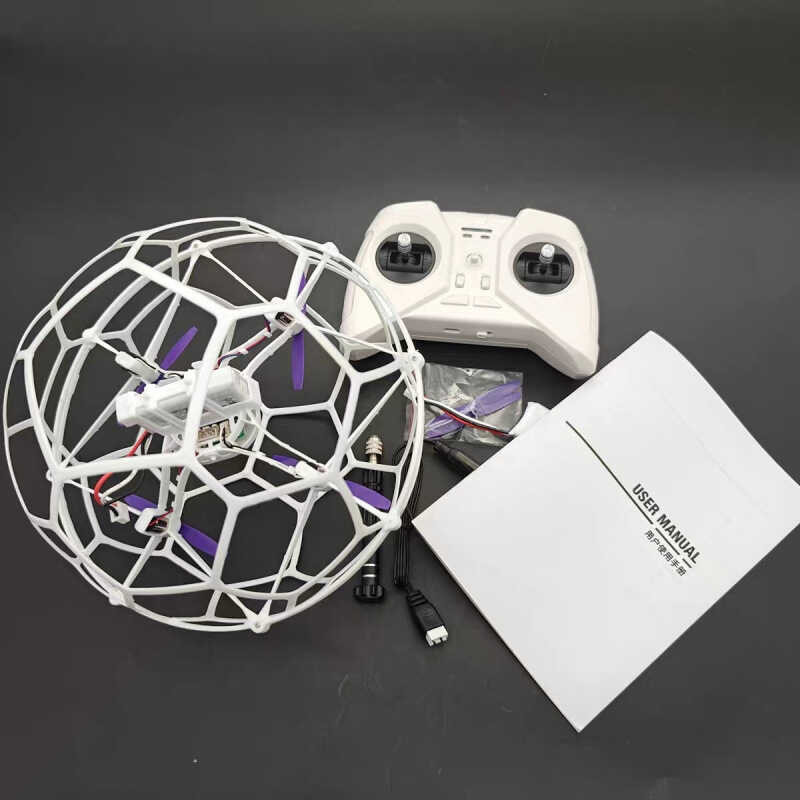 Football Drone Shell 200Mm Diameter Without Drone Remote Control Test ...